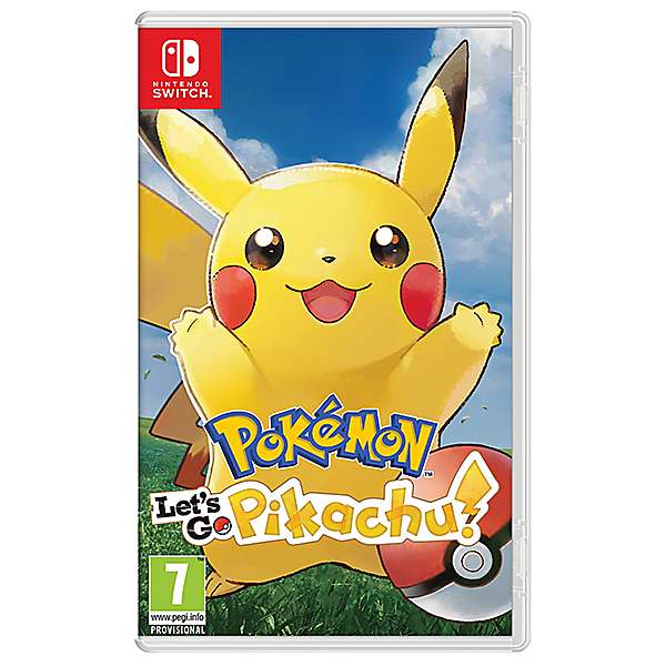 Nintendo Switch Pokemon Lets Go Pikachu (7+)